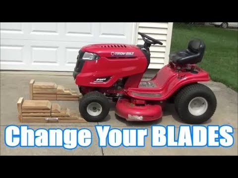 How to Change Blade on Riding Lawn Mower